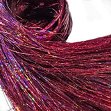 40" Sparkle Fairy Hair, 100 Strands - Sangria