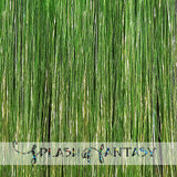 40" Shiny Fairy Hair, 100 Strands - Shiny Kelly Green