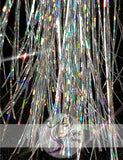 40" Sparkling Fairy Hair, 100 Strands - Diamond