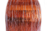 40" Shiny Orange Fairy Hair, 100 Strands