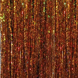 40" Sparkling Pumpkin Spice Fairy Hair, 100 Strands