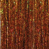 40" Sparkling Pumpkin Spice Fairy Hair, 100 Strands