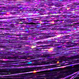 40" Sparkling Amethyst Fairy Hair, 100 Strands