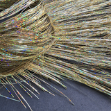 40" Sparkling Champagne Gold Fairy Hair, 100 Strands