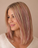 40" Shiny Charm Pink Fairy Hair, 100 Strands