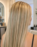 40" Shiny Lime Green Fairy Hair, 100 Strands