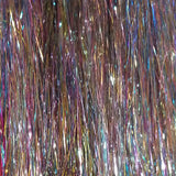40" Shiny Pastel Rainbow Fairy Hair, 100 Strands