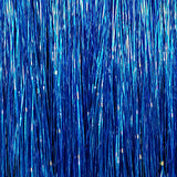 40" Shiny Blue Me Away Fairy Hair, 100 Strands