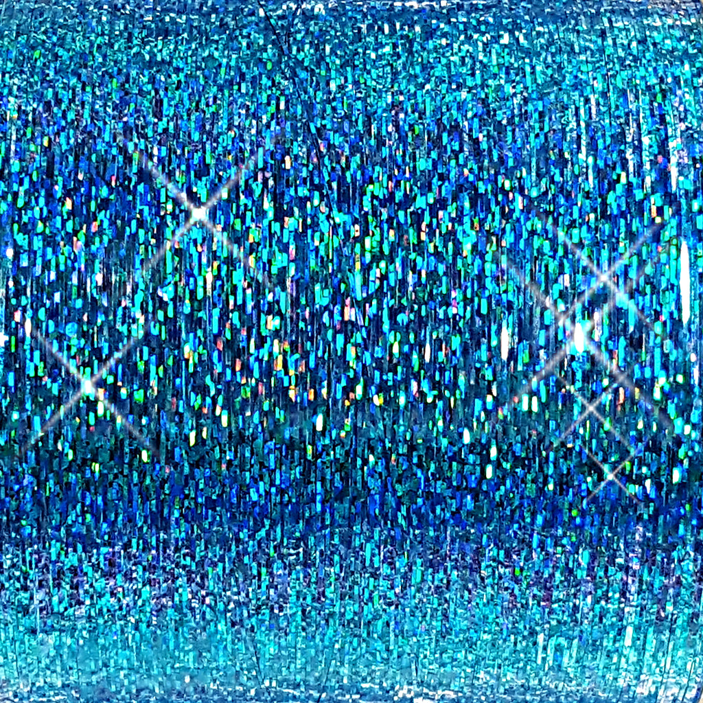 40" Sparkling Blue Sea Fairy Hair, 100 Strands