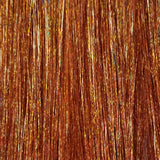 40" Sparkling Copper Fairy Hair, 100 Strands