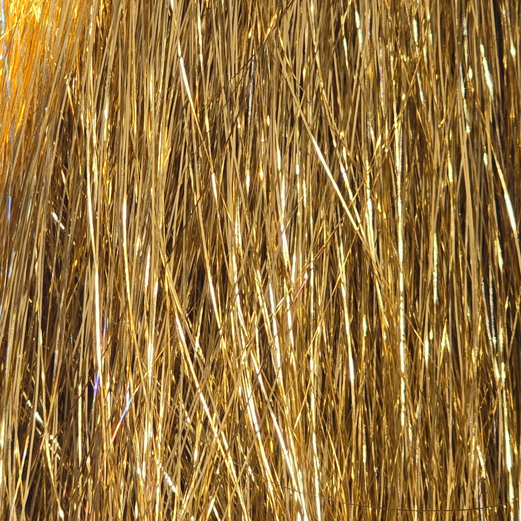 40" Shiny White Gold Fairy Hair, 100 Strands