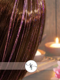 16 Colors Sparkling & Shiny 40" Fairy Hair, 1600 Strands