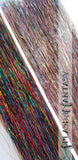 40" Shiny Fairy Hair, 200 Strands - (Unicorn Rainbow & Pastel Rainbow)