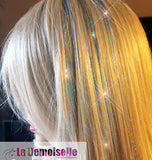 40" Fairy Hair 250 Strands Seven Sparkling Colors