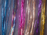 40" Fairy Hair 230 Strands Seven Colors (Purple, Rainbow, Hot Pink, Gold, White Gold, Blue & Sparkling Silver)