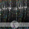 40" Sparkling Fairy Hair, 100 Strands - Jet Black