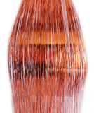 40" Fairy Hair, 100 Strands - Shiny Orange