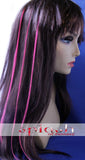 18” Pink Micro Loop Ring Human Hair Extensions