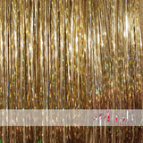 40" Fairy Hair, 100 Strands - Sparkling Champagne Gold