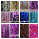 Hair Tinsel 40" 100 Strands Wholesale - /SF_01102020/