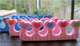 Toe Separator Color Hearts 12-pack