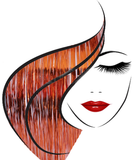 20" Fairy Hair 100 Strands - Shiny Orange