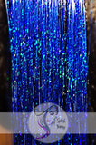 40" Sparkling Fairy Hair, 100 Strands - Blue Flame