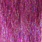 40" Fairy Hair, 100 Strands - Persian Pink Sparkle