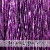 40" Fairy Hair, 100 Strands - Shiny Purple
