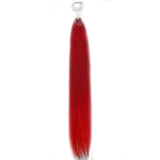 18” Red Micro Loop Ring Human Hair Extensions
